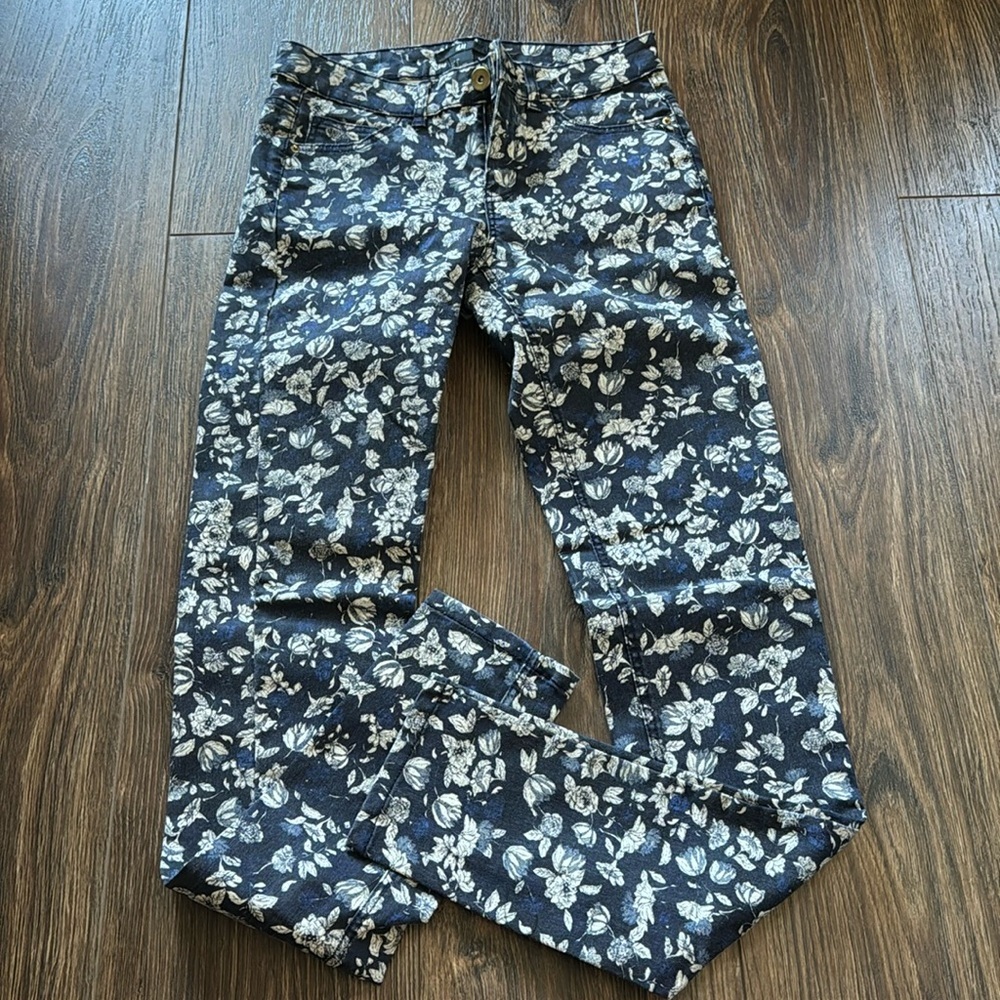 Floral Jeans
